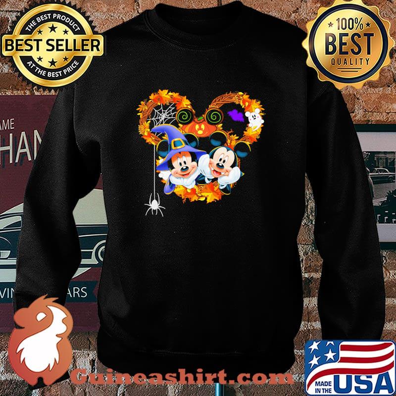 Mickey and minnie mouse happy halloween s Sweater
