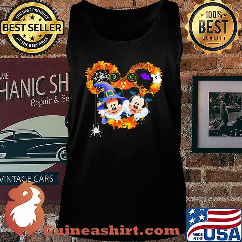Mickey and minnie mouse happy halloween s Tank top