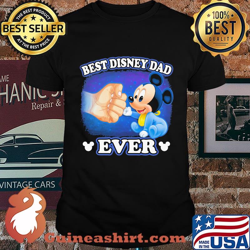 Mickey mouse best disney dad ever shirt