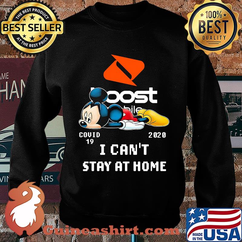 Mickey mouse boost covid-19 2020 i can't stay at home s Sweater