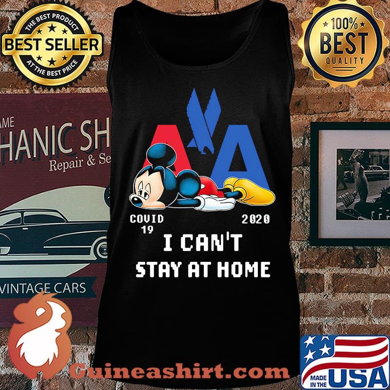 Mickey mouse dameri & trexler covid-19 2020 i can't stay at home s Tank top