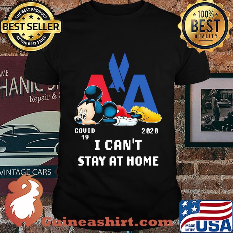 Mickey mouse dameri & trexler covid-19 2020 i can't stay at home shirt