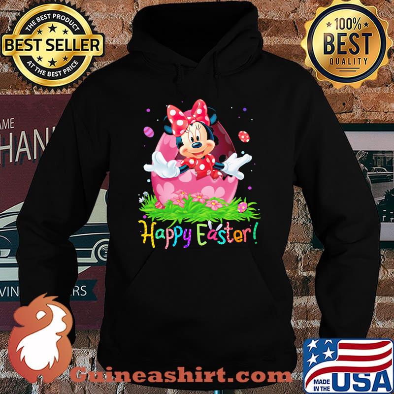 Minnie mouse happy easter flowers s Hoodie
