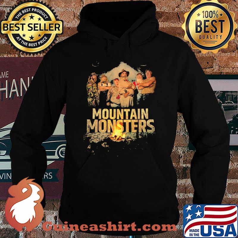 Mountain monsters fire vintage s Hoodie