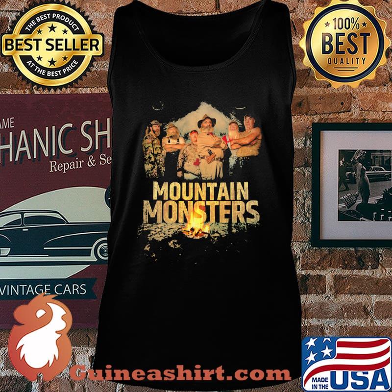Mountain monsters fire vintage s Tank top