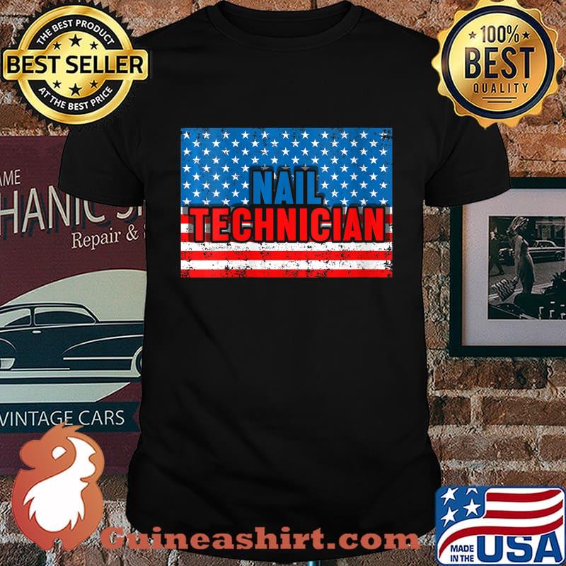 Nail Technician Spelling Nail Tech Artist Manicurist Shirt