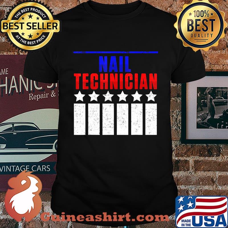 Nail Technician Support Nail Tech Artist Manicurist T-Shirt