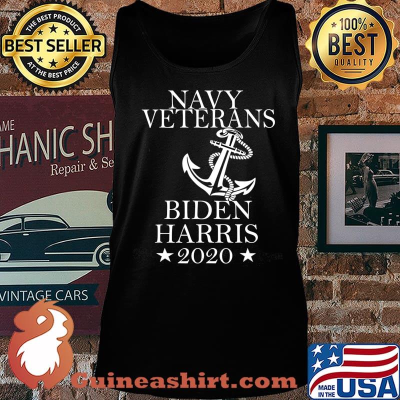 Navy Veterans Vote for Biden Harris 2020 T-Shirt Tank top