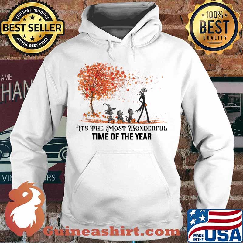Nightmare it's the most wonderful time of the year leaves tree s Hoodie