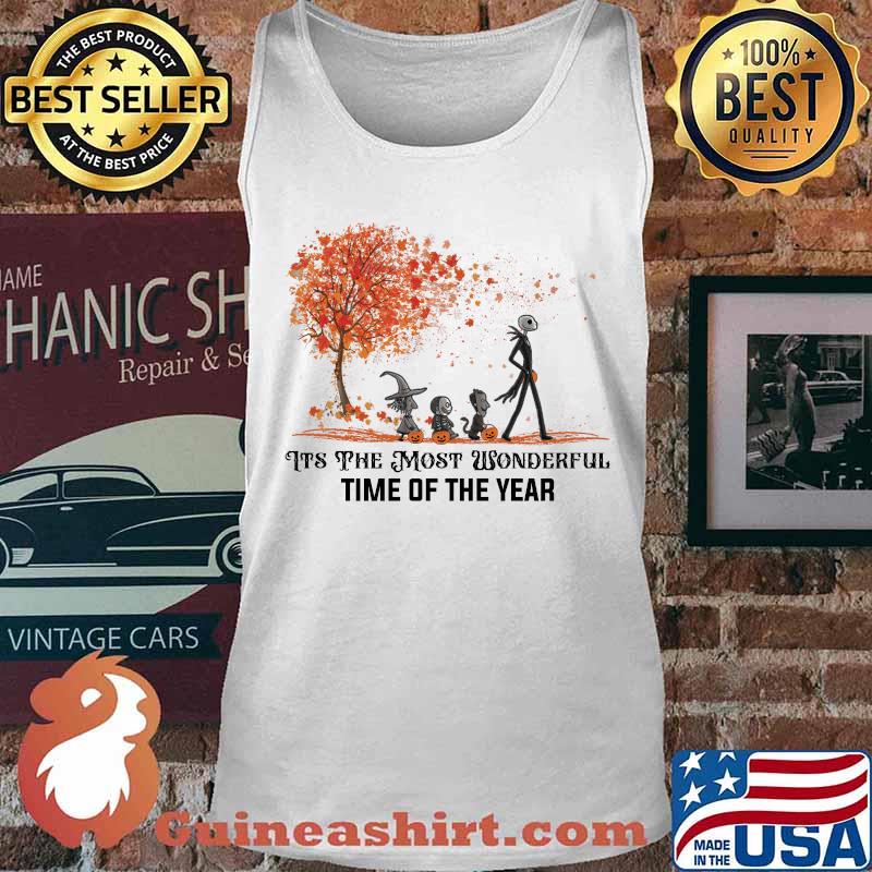 Nightmare it's the most wonderful time of the year leaves tree s Tank top