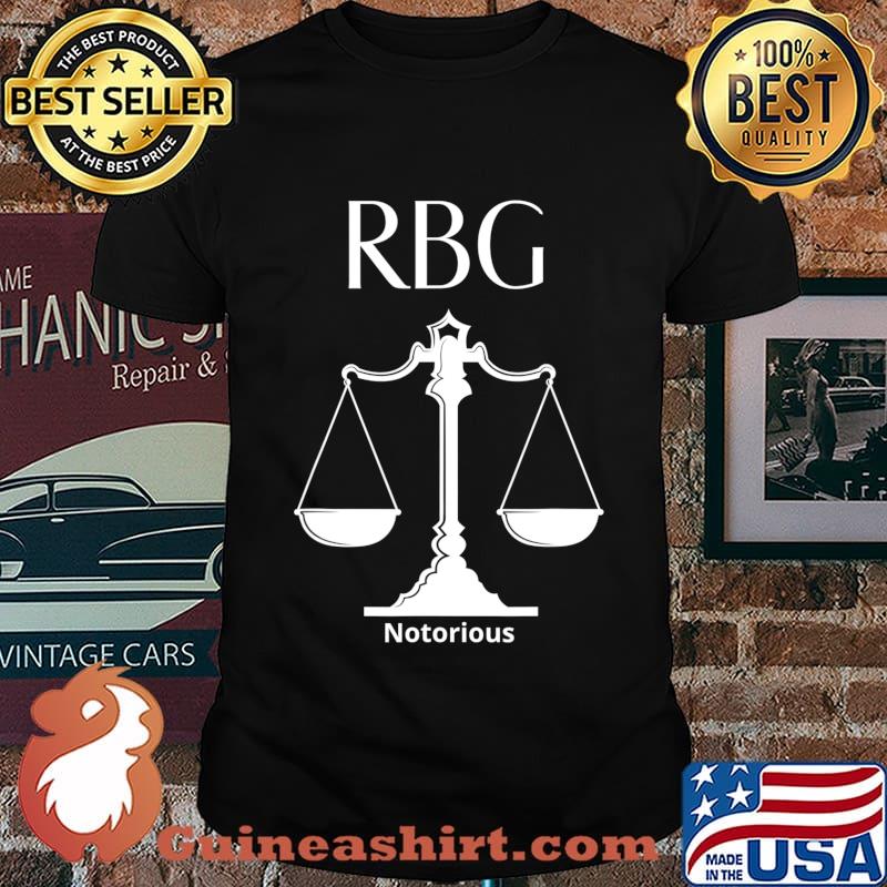 Notorious Ruth Bader Ginsburg RGB Supreme Court Justice T-Shirt