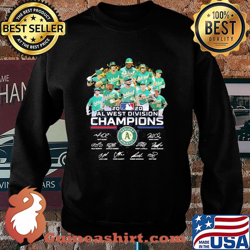 Oakland athletics al west division champions 2020 signatures s Sweater