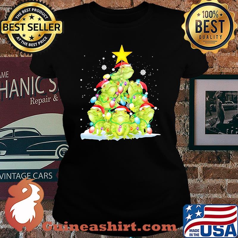Official Frog Christmas Pine Tree s Laides tee
