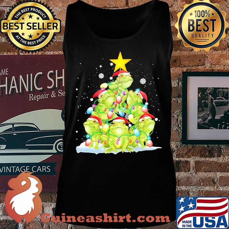 Official Frog Christmas Pine Tree s Tank top