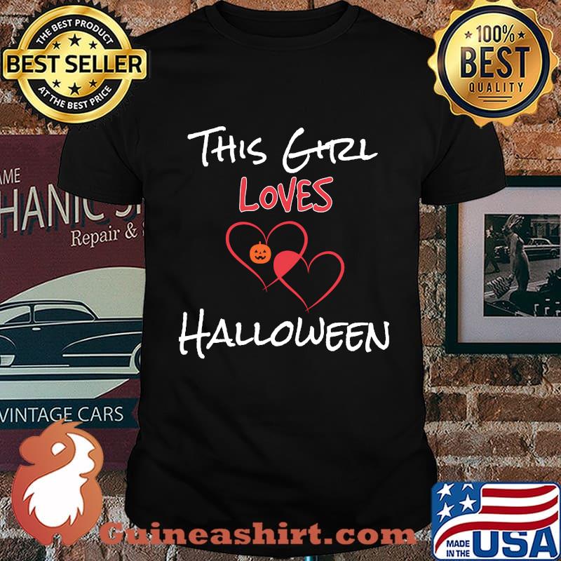 Official This Girl Loves Halloween Shirt