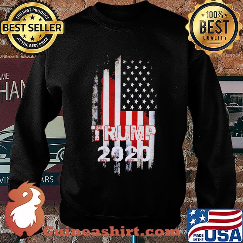 Official Trump 2020 American Flag Independence Day Shirt Sweater