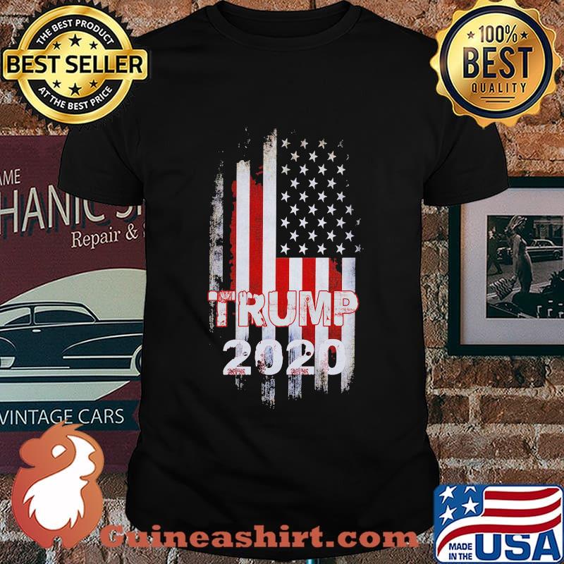 Official Trump 2020 American Flag Independence Day Shirt