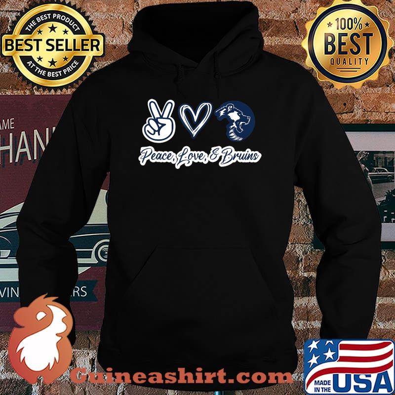 Peace, Love, & Bruins T-Shirt Hoodie