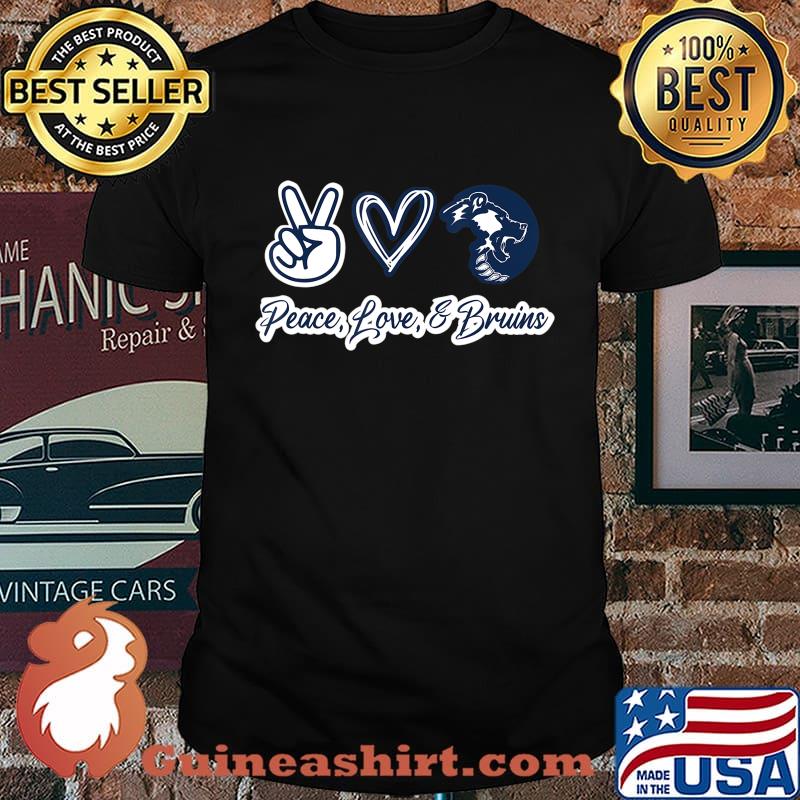 Peace, Love, & Bruins T-Shirt