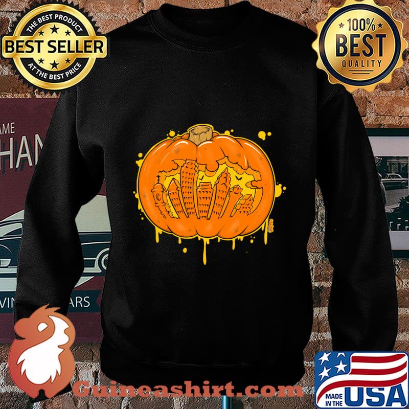 Philadelphia Pumpkin Skyline Pullover s Sweater