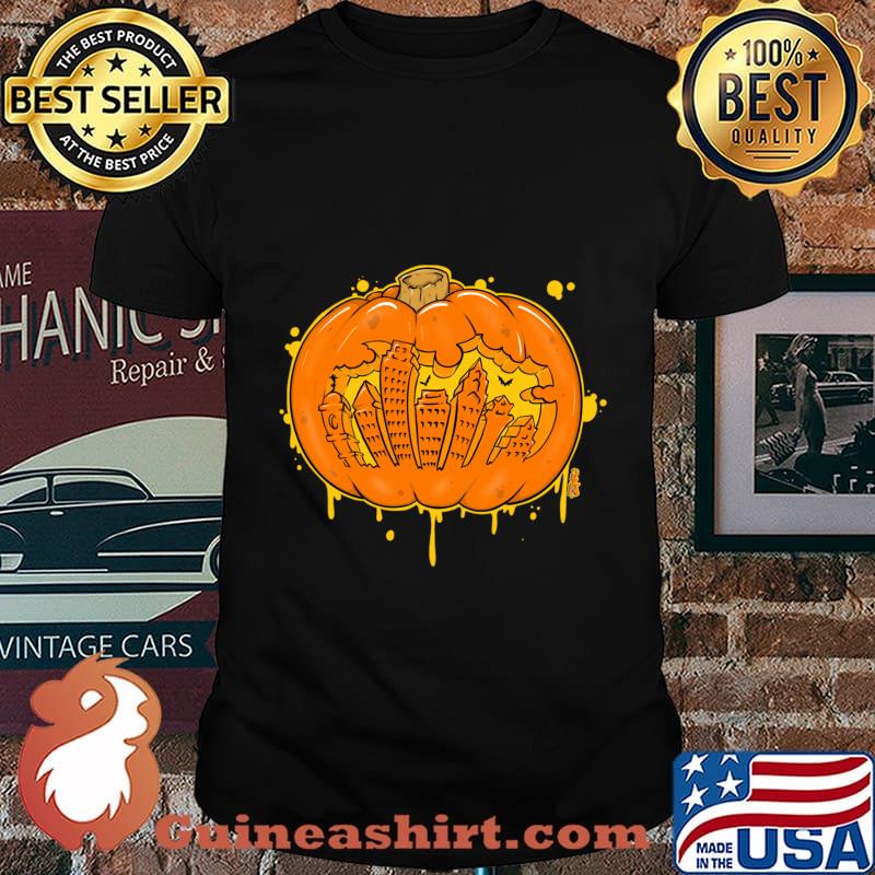 Philadelphia Pumpkin Skyline Pullover shirt