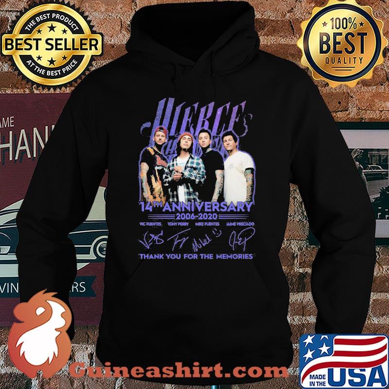 Pierce the veil 14th anniversary 2006 2020 thank for the memories signatures s Hoodie