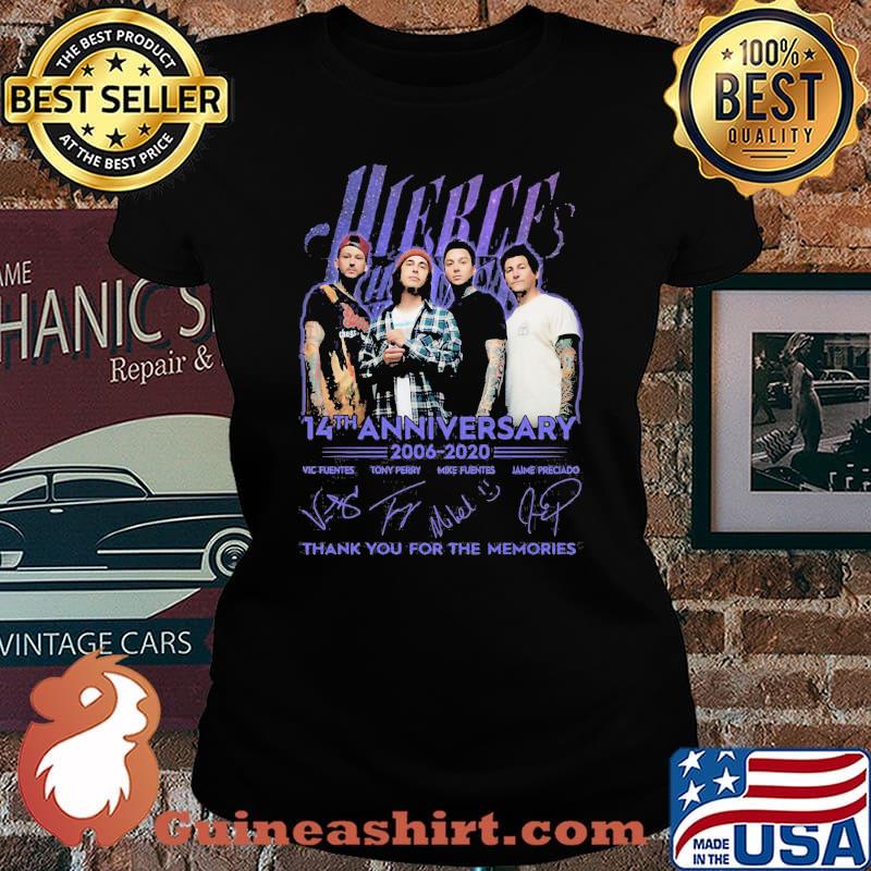 Pierce the veil 14th anniversary 2006 2020 thank for the memories signatures s Laides tee