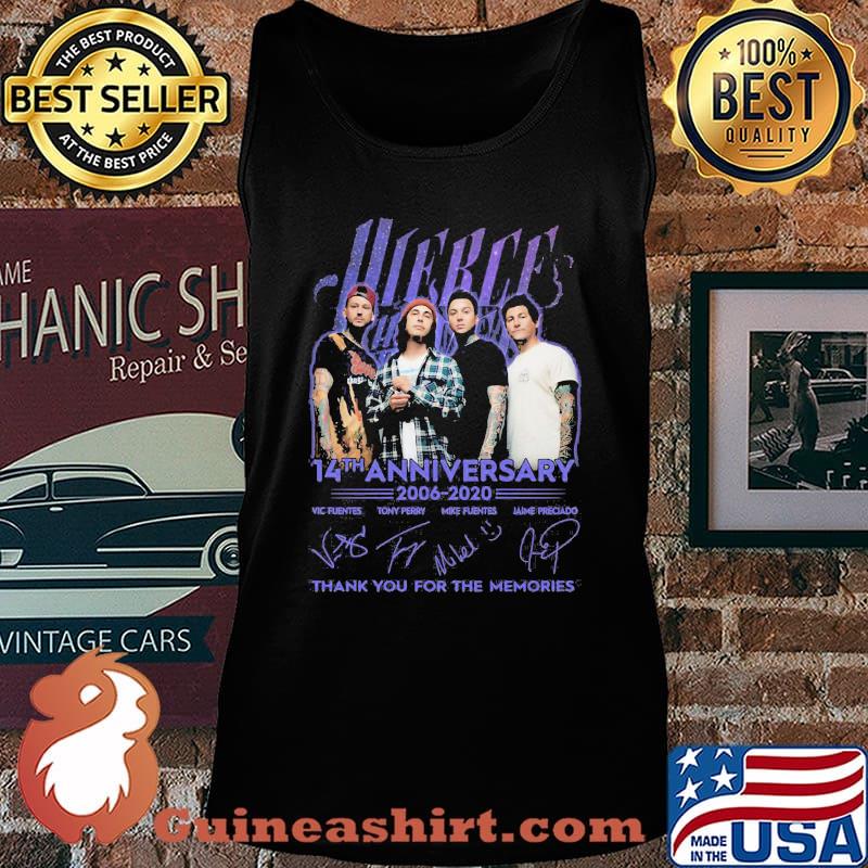 Pierce the veil 14th anniversary 2006 2020 thank for the memories signatures s Tank top
