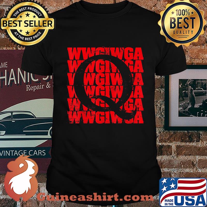 Q Where We Go One We Go All T-Shirt