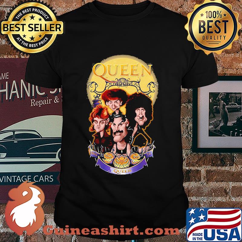Queen band members happy halloween shirt