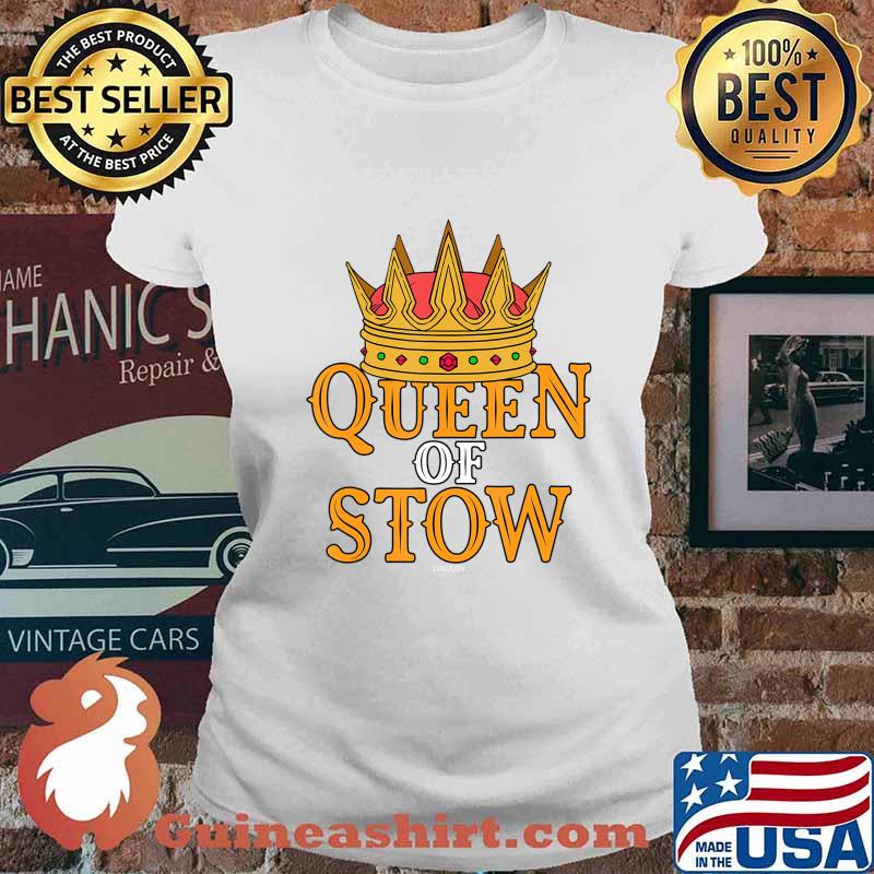 Queen of Stow Swagazon Stowers Associate Pride Stowing Rate T-Shirt Ladies tee
