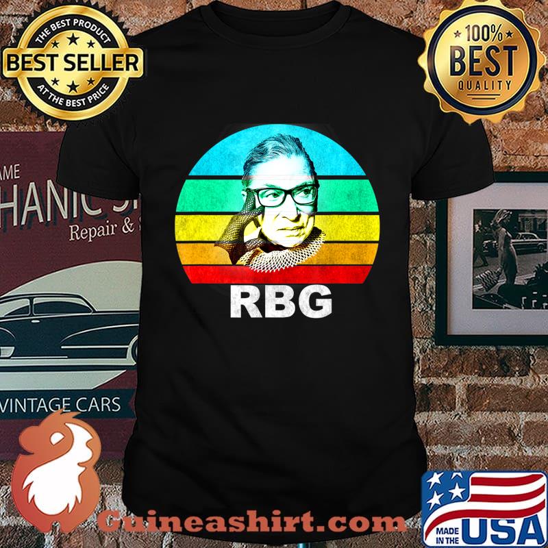 Retro Vintage Notorious RBG Shirt Ruth Bader Ginsburg Gift T-Shirt