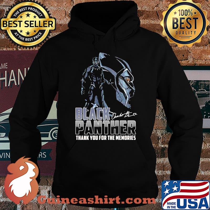 Rip chadwick black panther thank you for the memories signature s Hoodie