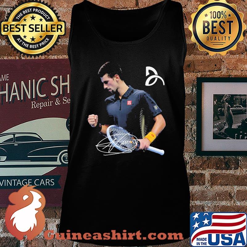Roger federer badminton player signature s Tank top
