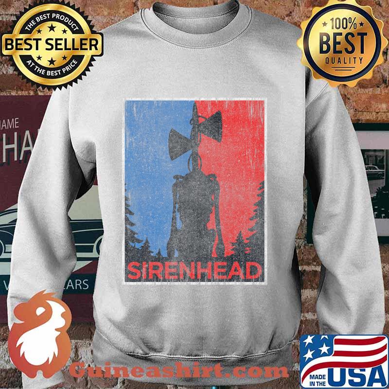 Scary Siren Head creature vintage meme character gifts T-Shirt Sweater