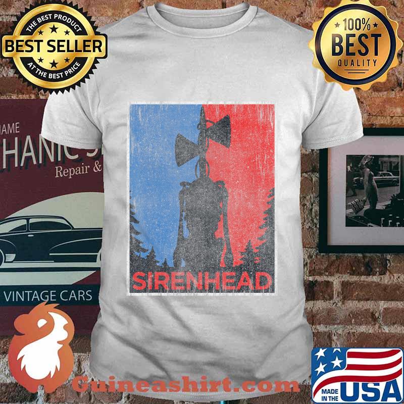Scary Siren Head creature vintage meme character gifts T-Shirt