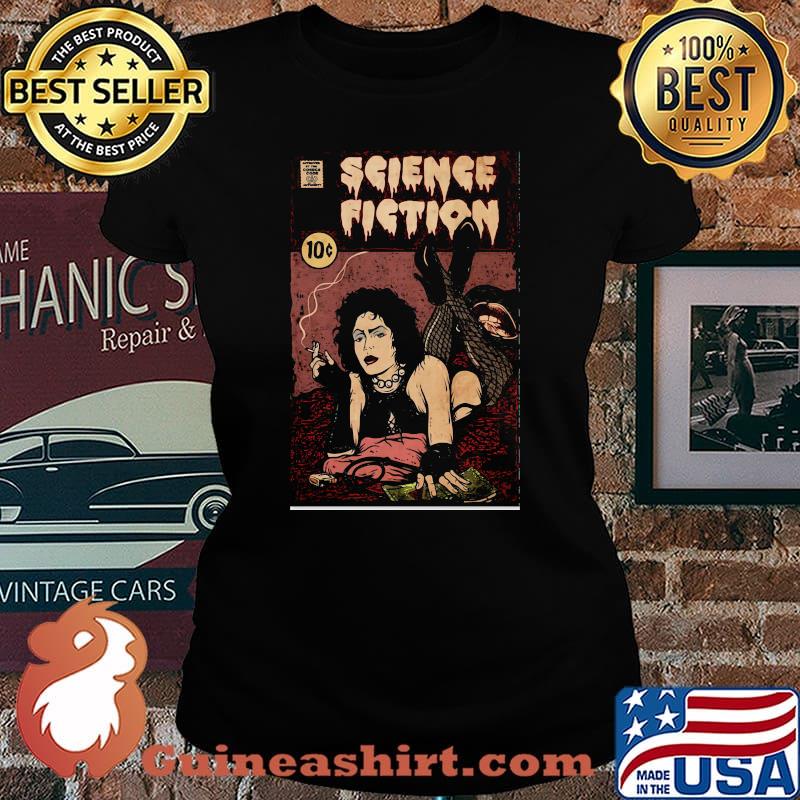 Science fiction smoking poster s Laides tee