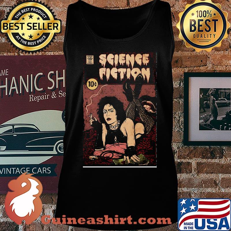 Science fiction smoking poster s Tank top