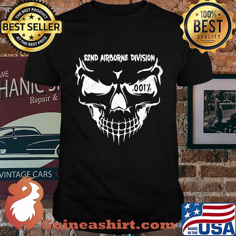 Skull 82nd airborne division shirt