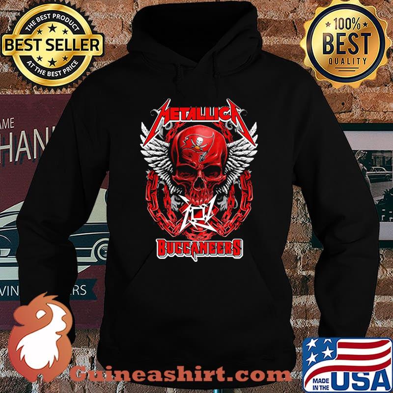 Skull wings metallica tampa bay buccaneers s Hoodie