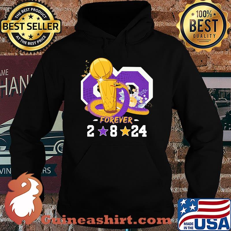 Snake kobe bryant mamba forever 2 8 24 basketball s Hoodie
