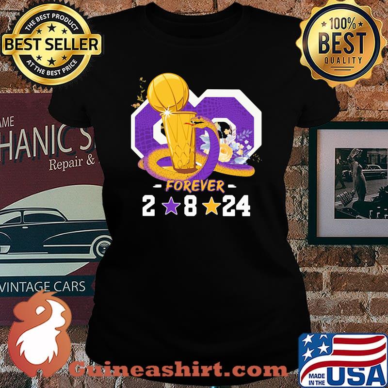 Snake kobe bryant mamba forever 2 8 24 basketball s Laides tee