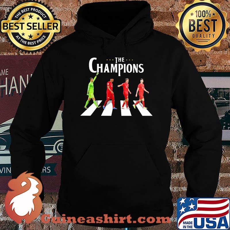 Soccer the champions crossing the line s Hoodie