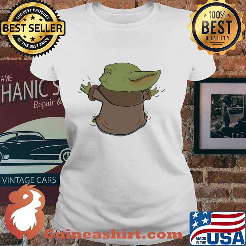 Star wars baby yoda cartoon s Ladies tee
