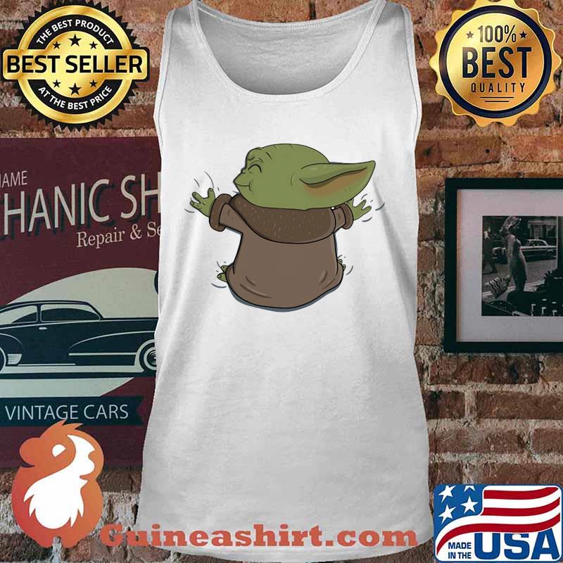 Star wars baby yoda cartoon s Tank top
