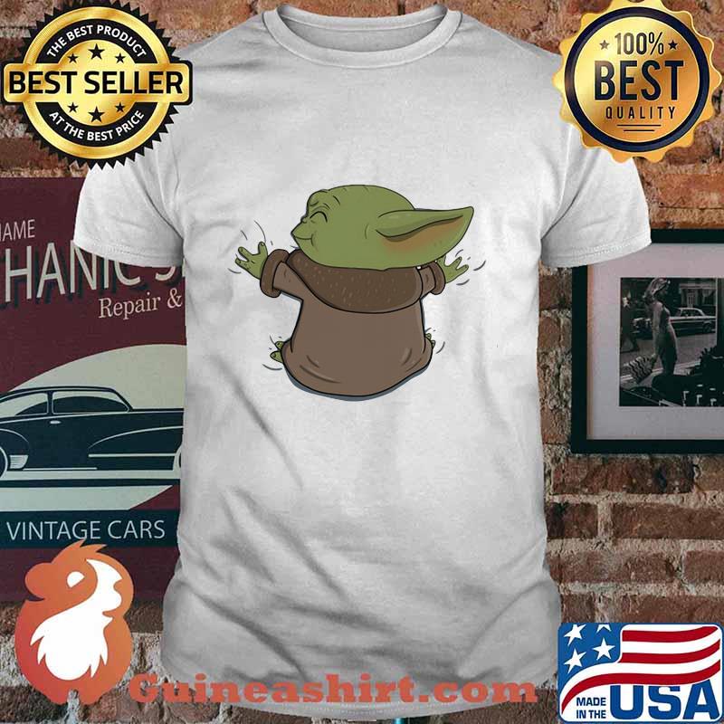 Star wars baby yoda cartoon shirt