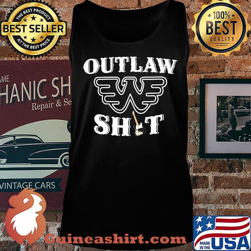 Symbol waylon jennings logo outlaw shit s Tank top