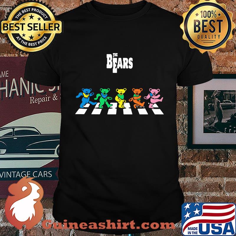 The bears color crossing the line shirt