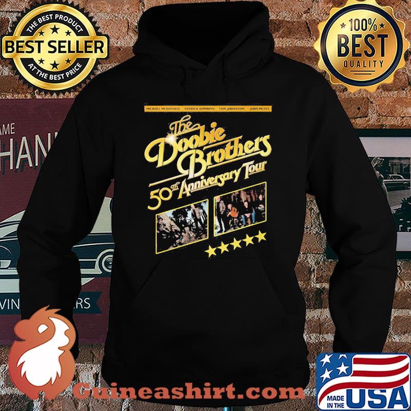 The doobie brothers 50th anniversary tour stars s Hoodie