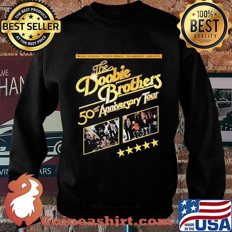 The doobie brothers 50th anniversary tour stars s Sweater
